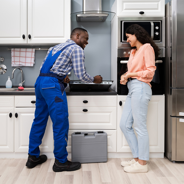 can you provide an estimate for cooktop repair before beginning any work in Vesta Virginia